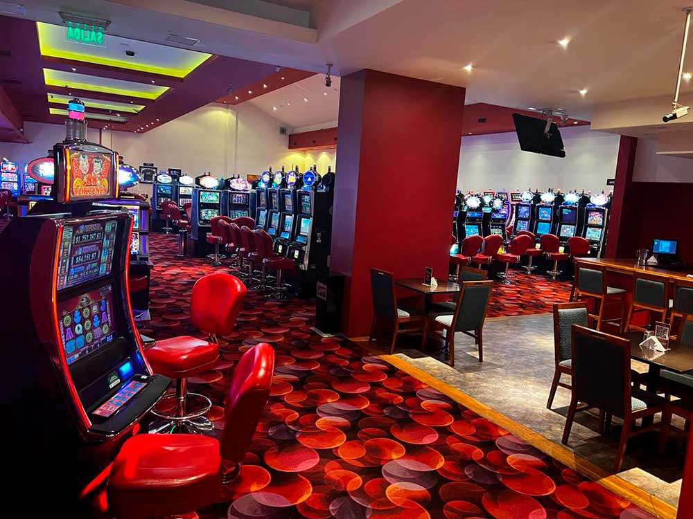 Interior Casino El bolsón